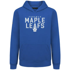 NHL Toronto Maple Leafs Levelwear Youth Podium Carve Pullover Hoodie