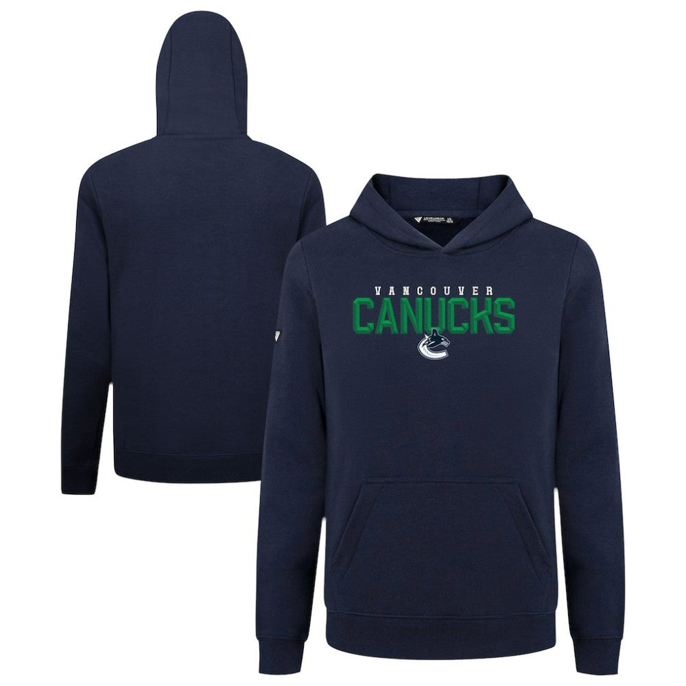NHL Vancouver Canucks Levelwear Youth Podium Carve Pullover Hoodie
