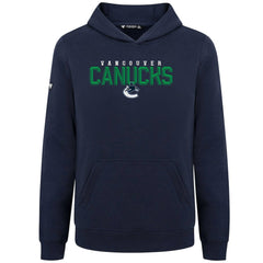 NHL Vancouver Canucks Levelwear Youth Podium Carve Pullover Hoodie