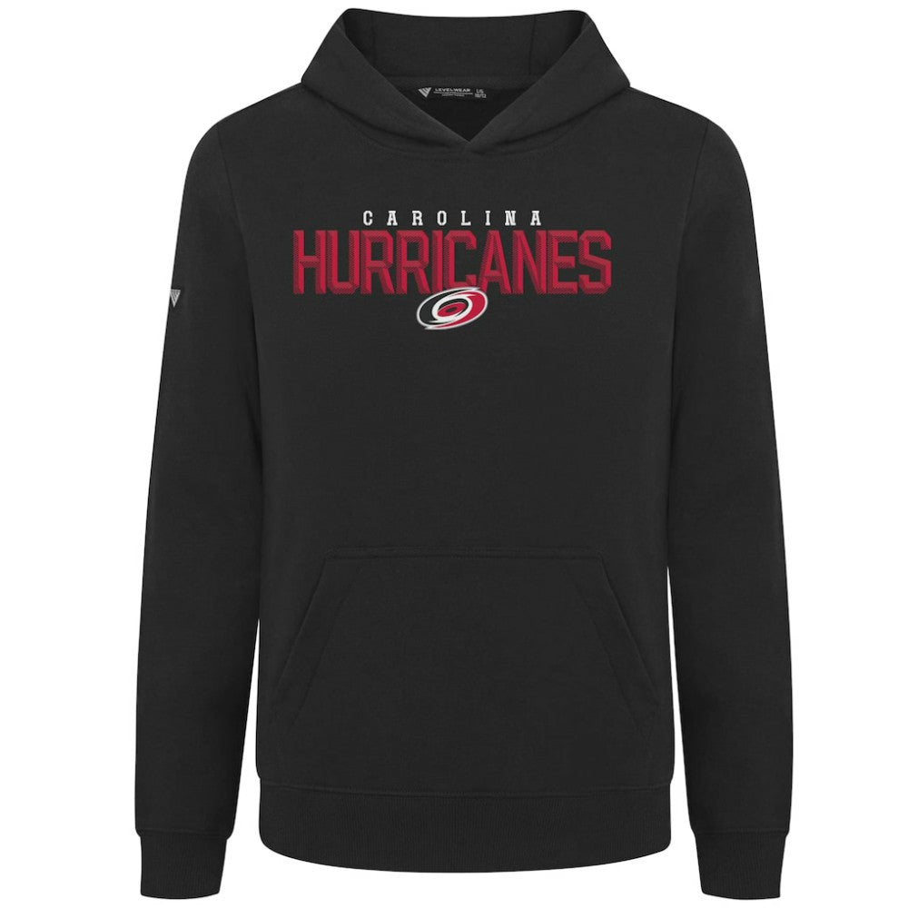 NHL Carolina Hurricanes Levelwear Youth Podium Carve Pullover Hoodie