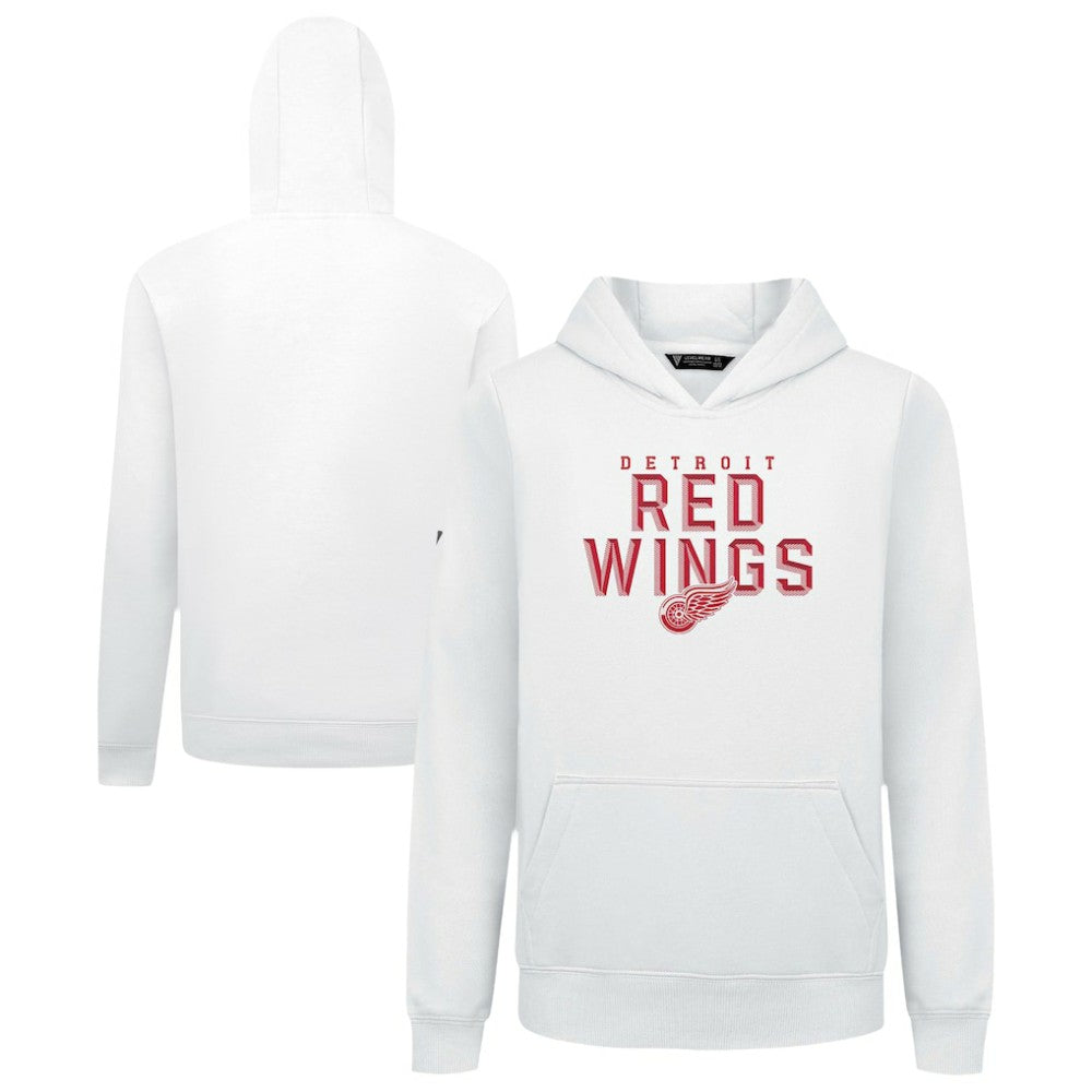 NHL Detroit Red Wings Levelwear Youth Podium Carve Pullover Hoodie