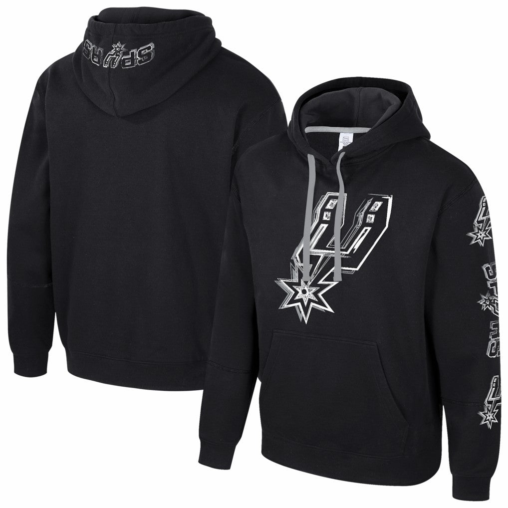 San Antonio Spurs Stadium Essentials Unisex Elementized Pullover Hoodie