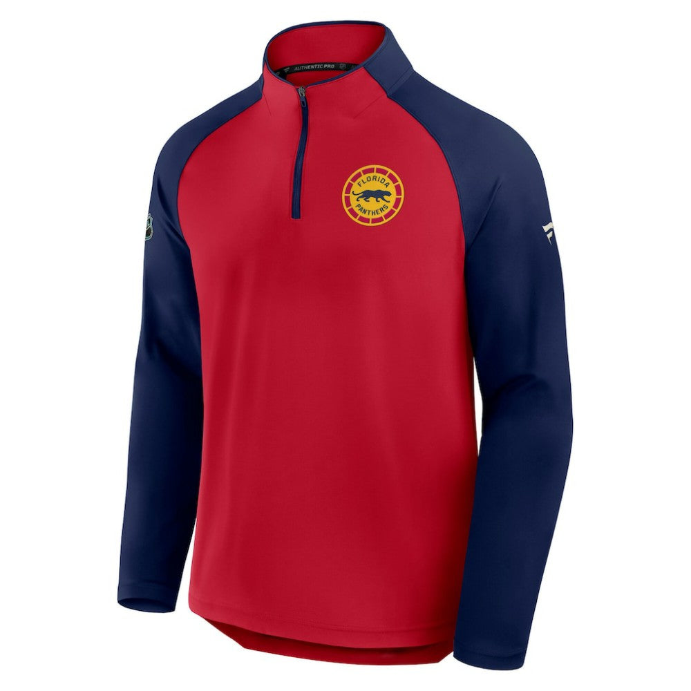 NHL Florida Panthers Fanatics 2026 NHL Winter Classic Authentic Pro Quarter-Zip