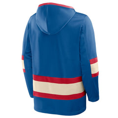 NHL New York Rangers Fanatics 2026 NHL Winter Classic Lace Collar Hoodie