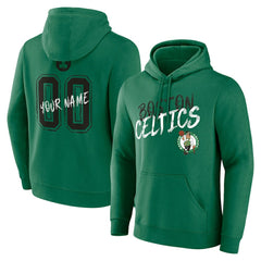 Boston Celtics Hustle Custom Pullover Hoodie