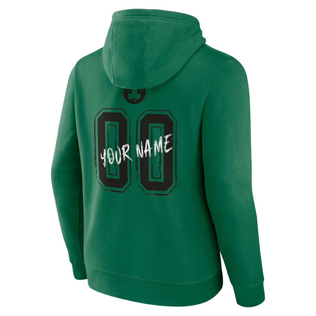 Boston Celtics Hustle Custom Pullover Hoodie