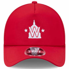 Red Washington Nationals New Era 2026 Batting Practice Alternate Apex 9FORTY Adjustable Hat
