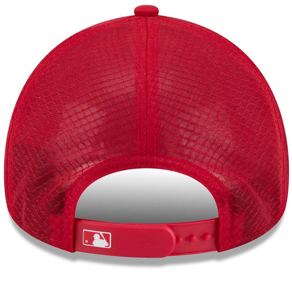Red Washington Nationals New Era 2026 Batting Practice Alternate Apex 9FORTY Adjustable Hat