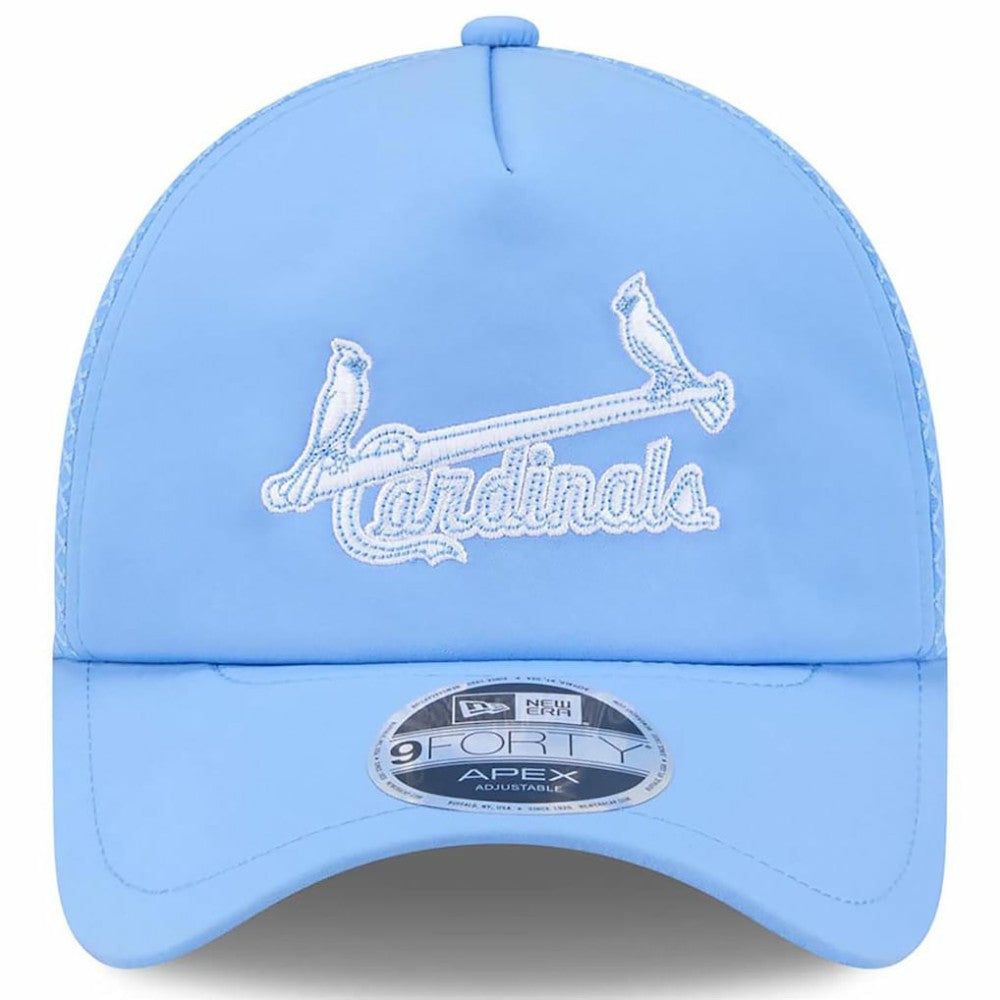 Light Blue St. Louis Cardinals New Era 2026 Batting Practice Alternate Apex 9FORTY Adjustable Hat