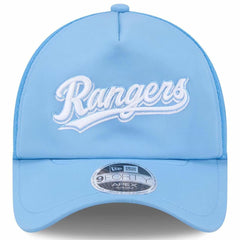 Light Blue Texas Rangers New Era 2026 Batting Practice Alternate Apex 9FORTY Adjustable Hat