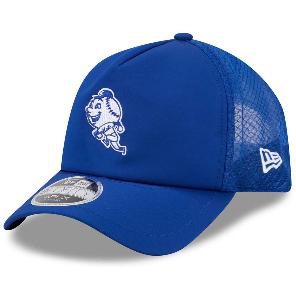 Royal New York Mets New Era 2026 Batting Practice Alternate Apex 9FORTY Adjustable Hat