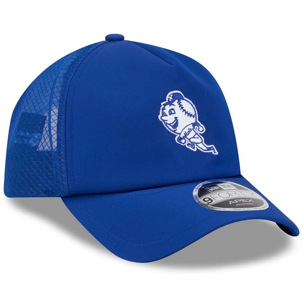 Royal New York Mets New Era 2026 Batting Practice Alternate Apex 9FORTY Adjustable Hat