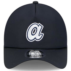 Navy Atlanta Braves New Era 2026 Batting Practice Alternate Apex 9FORTY Adjustable Hat