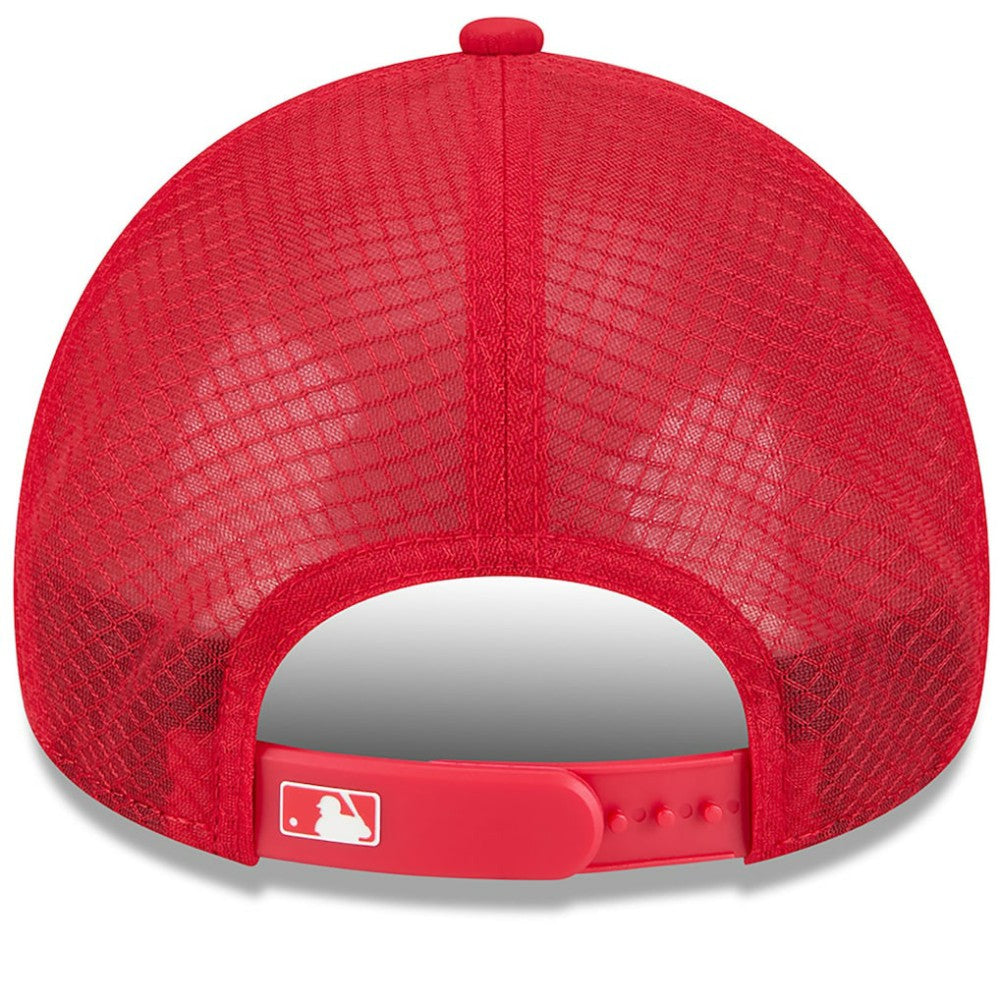 Red Boston Red Sox New Era 2026 Batting Practice Alternate Apex 9FORTY Adjustable Hat