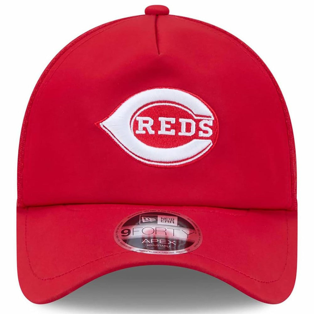 Red Cincinnati Reds New Era 2026 Batting Practice Alternate Apex 9FORTY Adjustable Hat
