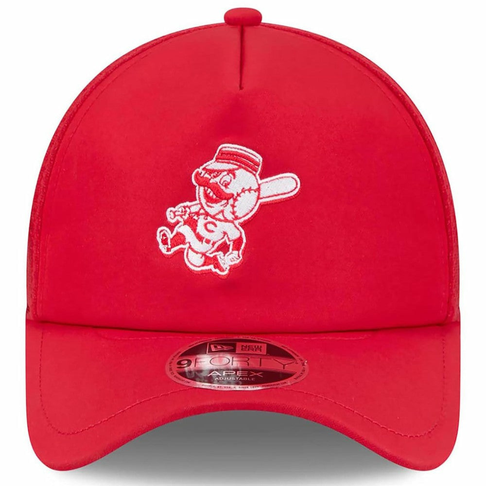 Red Cincinnati Reds New Era 2026 Batting Practice Alternate Apex 9FORTY Adjustable Hat