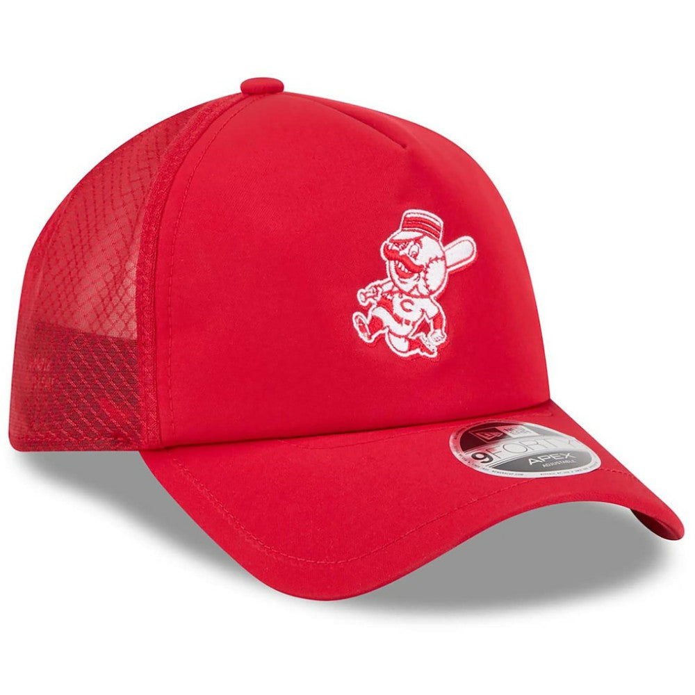 Red Cincinnati Reds New Era 2026 Batting Practice Alternate Apex 9FORTY Adjustable Hat