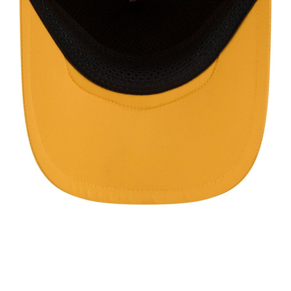 Gold San Diego Padres New Era 2026 Batting Practice Apex 9FORTY Adjustable Trucker Hat
