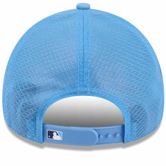 Light Blue Tampa Bay Rays New Era 2026 Batting Practice Apex 9FORTY Adjustable Trucker Hat