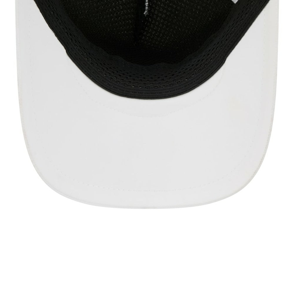 White Cincinnati Reds New Era 2026 Batting Practice Apex 9FORTY Adjustable Trucker Hat
