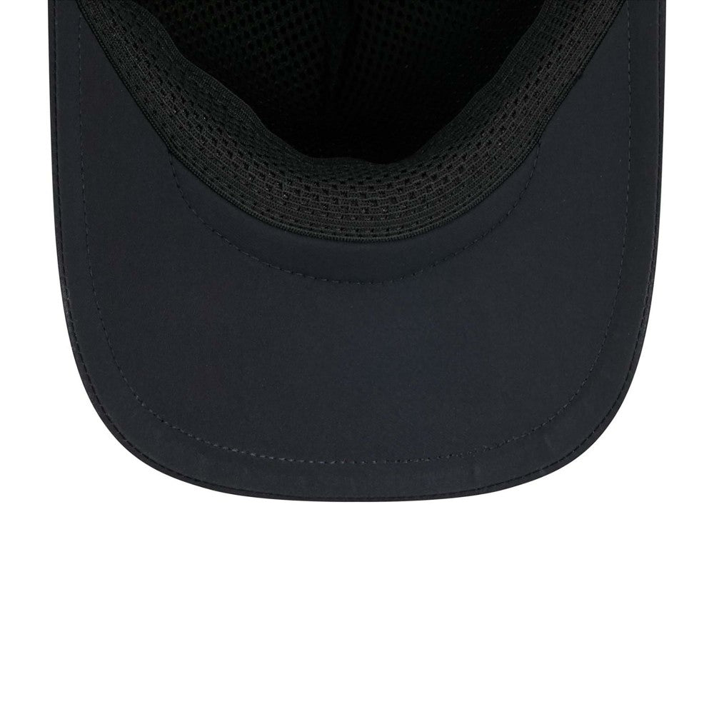 Navy Los Angeles Angels New Era 2026 Batting Practice Apex 9FORTY Adjustable Trucker Hat