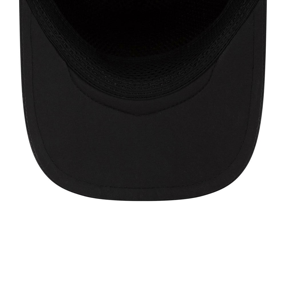 Black Miami Marlins New Era 2026 Batting Practice Apex 9FORTY Adjustable Trucker Hat