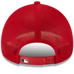 Red St. Louis Cardinals New Era 2026 Batting Practice Apex 9FORTY Adjustable Trucker Hat