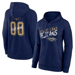 New Orleans Pelicans Women's Hustle Custom Pullover Hoodie