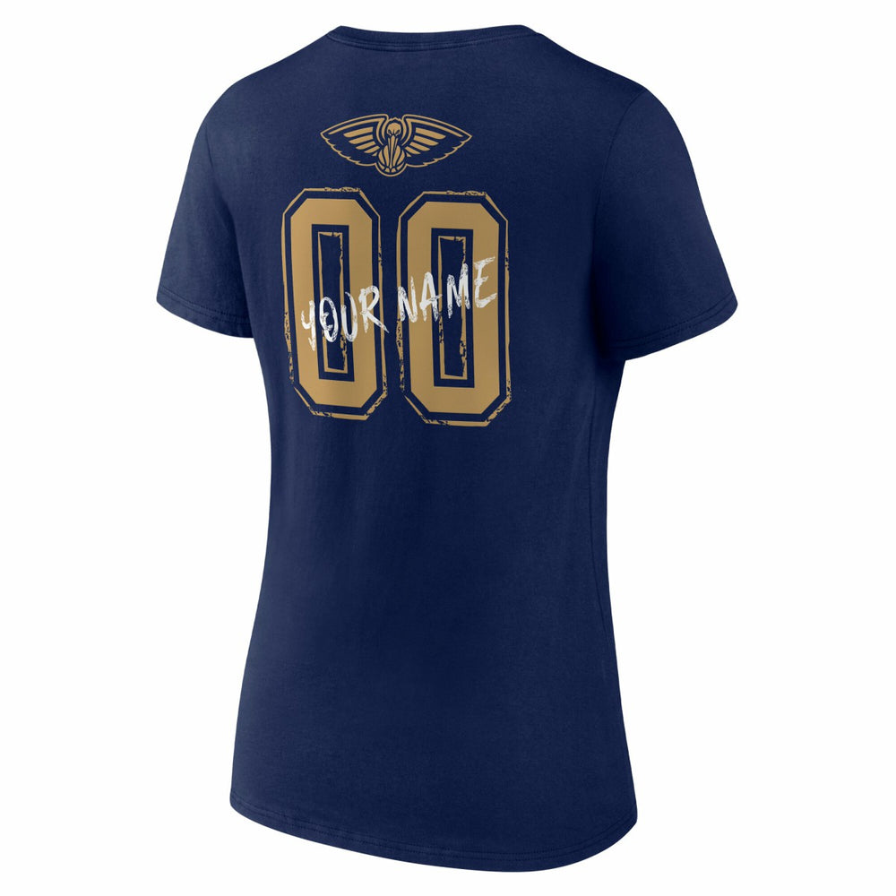 New Orleans Pelicans Women's Hustle Custom V-Neck T-Shirt