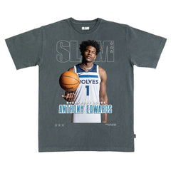 Anthony Edwards Minnesota Timberwolves SLAM Cover T-Shirt