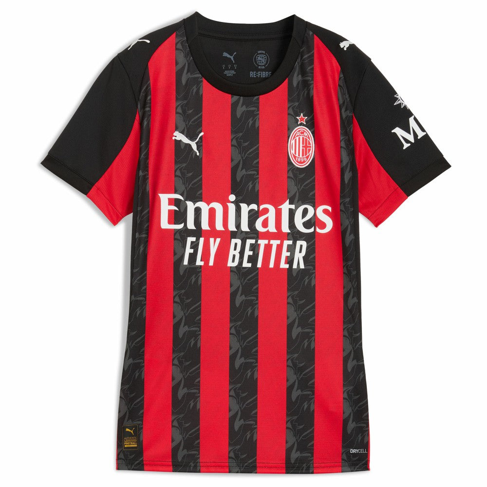 Christian Pulisic AC Milan Women's 2025/26 Home Replica Player Jersey