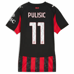 Christian Pulisic AC Milan Women's 2025/26 Home Replica Player Jersey