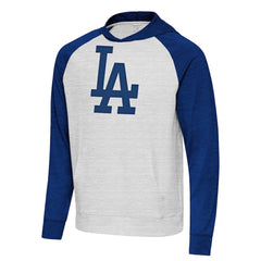 Royal/Gray Los Angeles Dodgers Antigua Urgent Pullover Hoodie