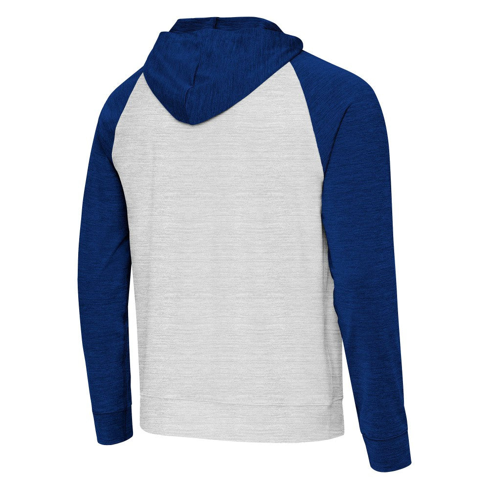 Royal/Gray New York Mets Antigua Urgent Pullover Hoodie