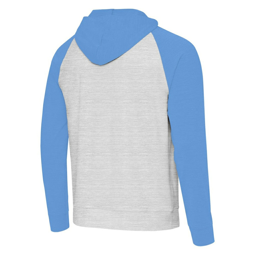 Powder Blue/Gray Tampa Bay Rays Antigua Urgent Pullover Hoodie