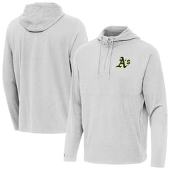Gray Athletics Antigua Connected Quarter-Zip Pullover Hoodie