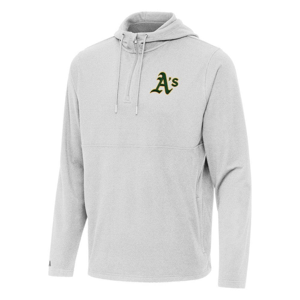 Gray Athletics Antigua Connected Quarter-Zip Pullover Hoodie