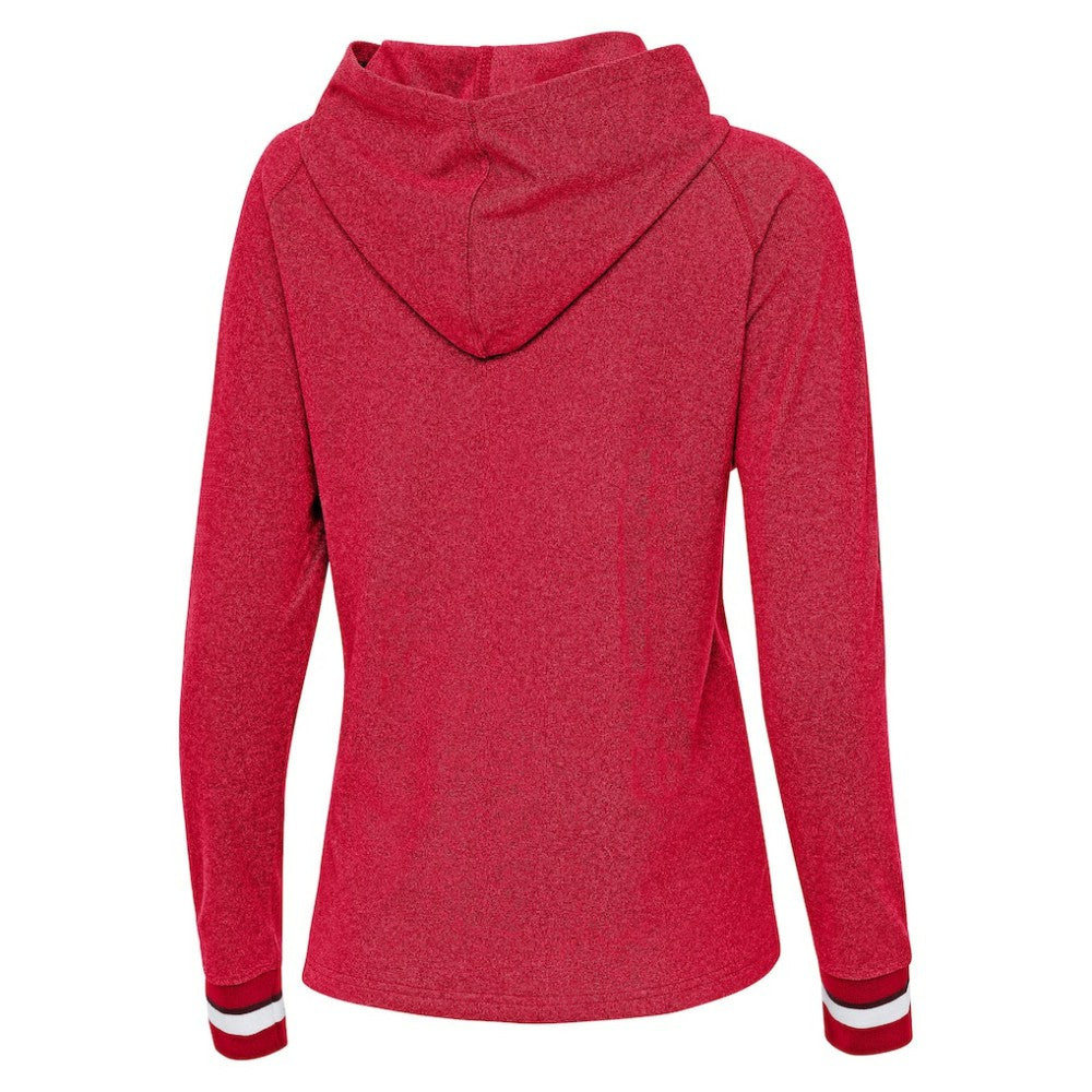 Red Arizona Diamondbacks Antigua Women's Trek Pullover Hoodie