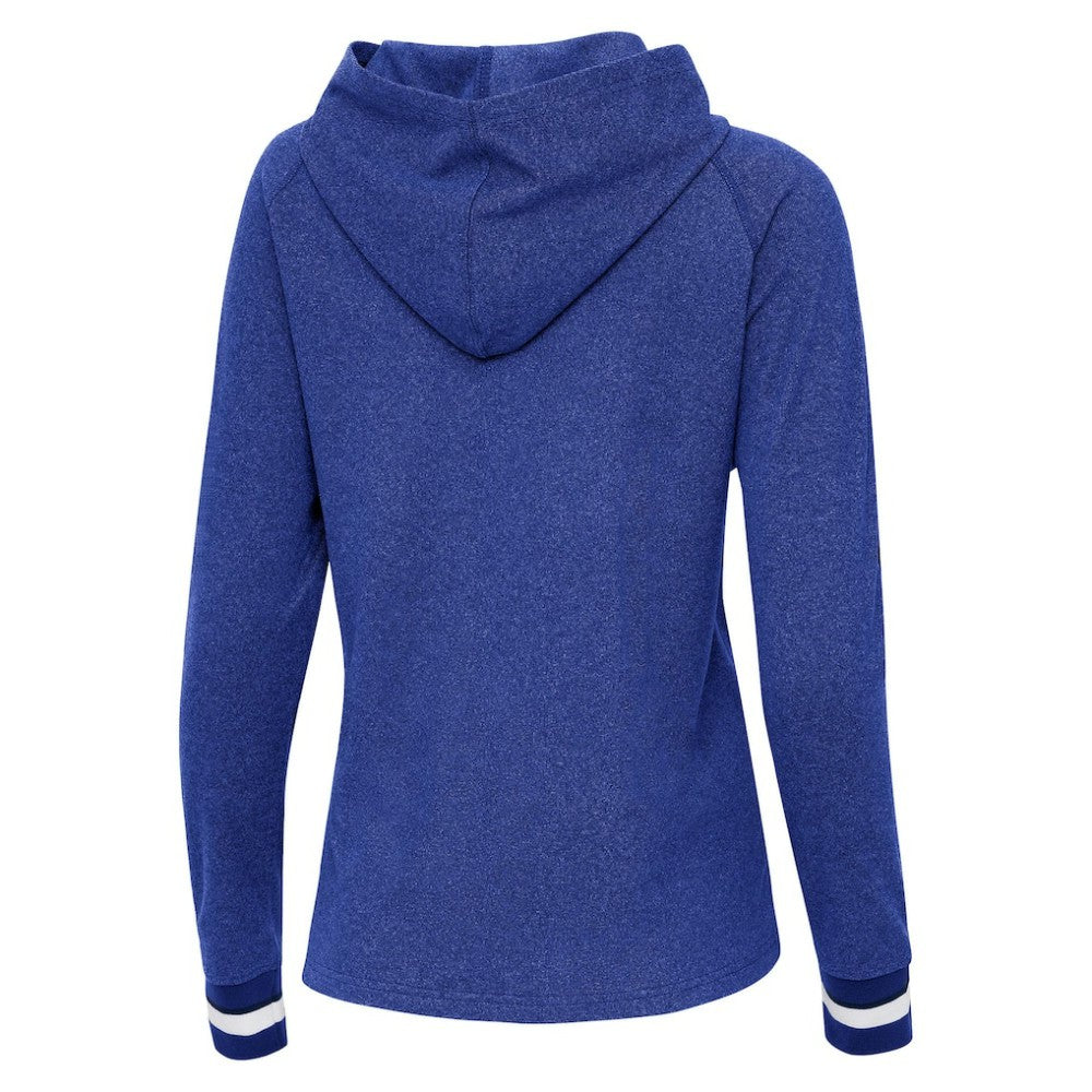 Heather Royal Toronto Blue Jays Antigua Women's Trek Pullover Hoodie
