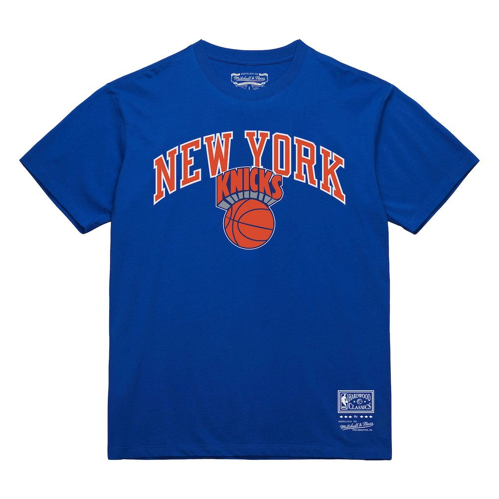 Mitchell & Ness New York Knicks Hardwood Classics Vintage Logo T-Shirt