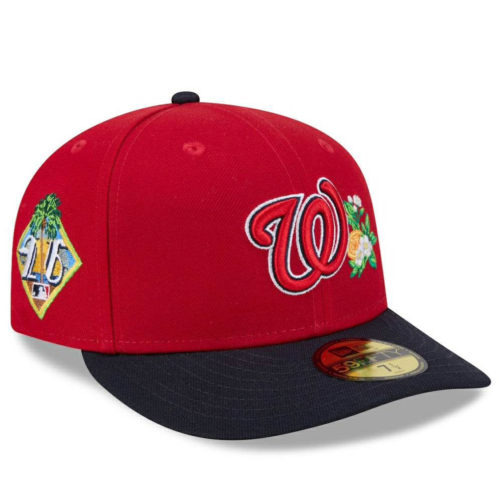 Red/Navy Washington Nationals New Era 2026 Spring Training 59FIFTY Fitted Hat