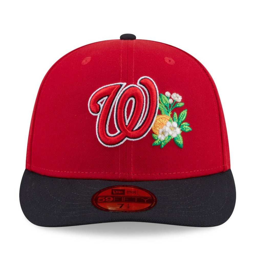 Red/Navy Washington Nationals New Era 2026 Spring Training Low Profile 59FIFTY Fitted Hat
