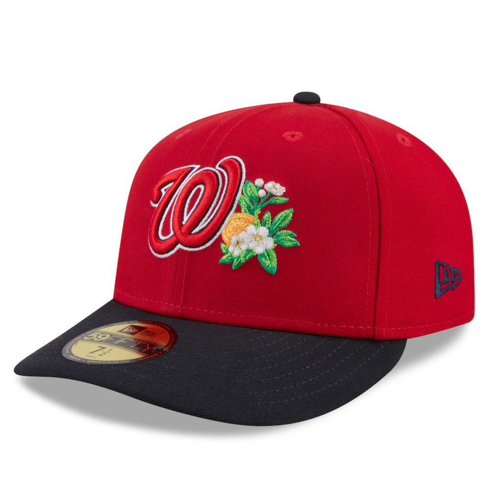 Red/Navy Washington Nationals New Era 2026 Spring Training Low Profile 59FIFTY Fitted Hat