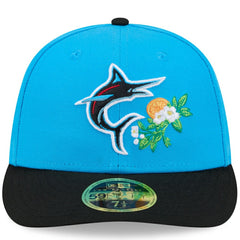 Blue/Black Miami Marlins New Era 2026 Spring Training Low Profile 59FIFTY Fitted Hat
