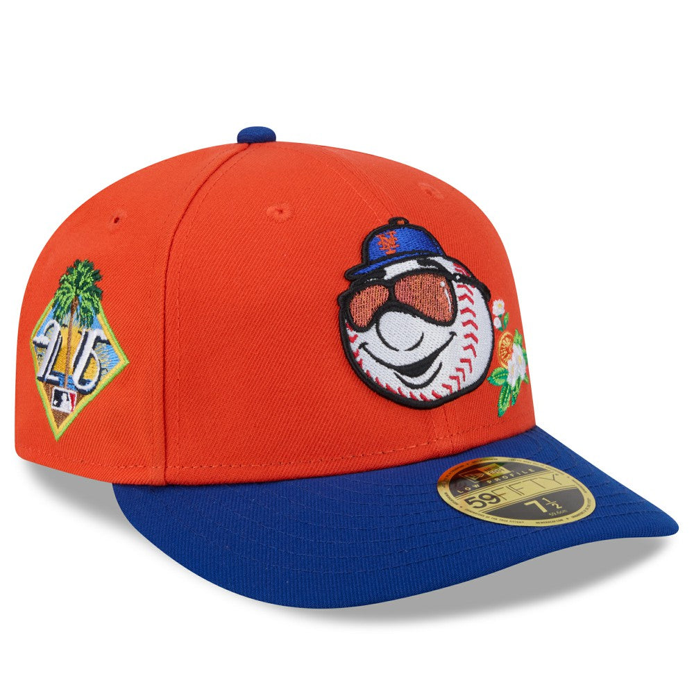 Orange/Royal New York Mets New Era 2026 Spring Training Low Profile 59FIFTY Fitted Hat
