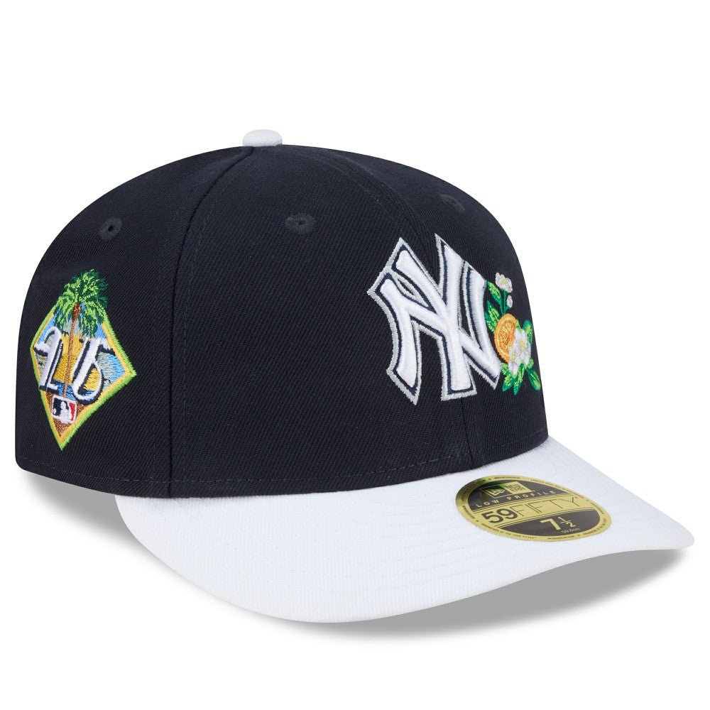 Navy/White New York Yankees New Era 2026 Spring Training Low Profile 59FIFTY Fitted Hat