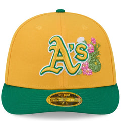 Gold/Green Athletics New Era 2026 Spring Training Low Profile 59FIFTY Fitted Hat