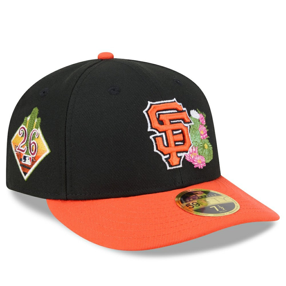 Black/Orange San Francisco Giants New Era 2026 Spring Training Low Profile 59FIFTY Fitted Hat