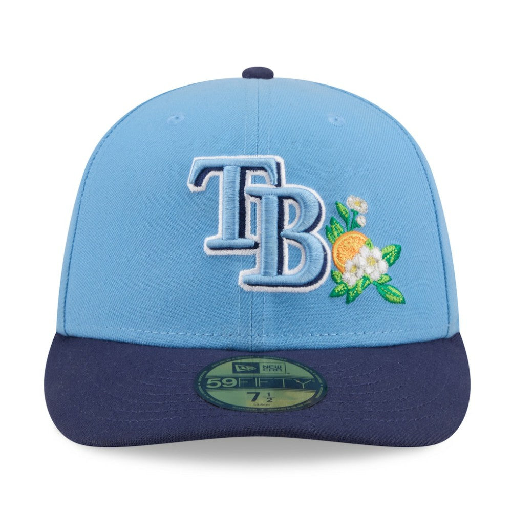 Light Blue/Navy Tampa Bay Rays New Era 2026 Spring Training Low Profile 59FIFTY Fitted Hat