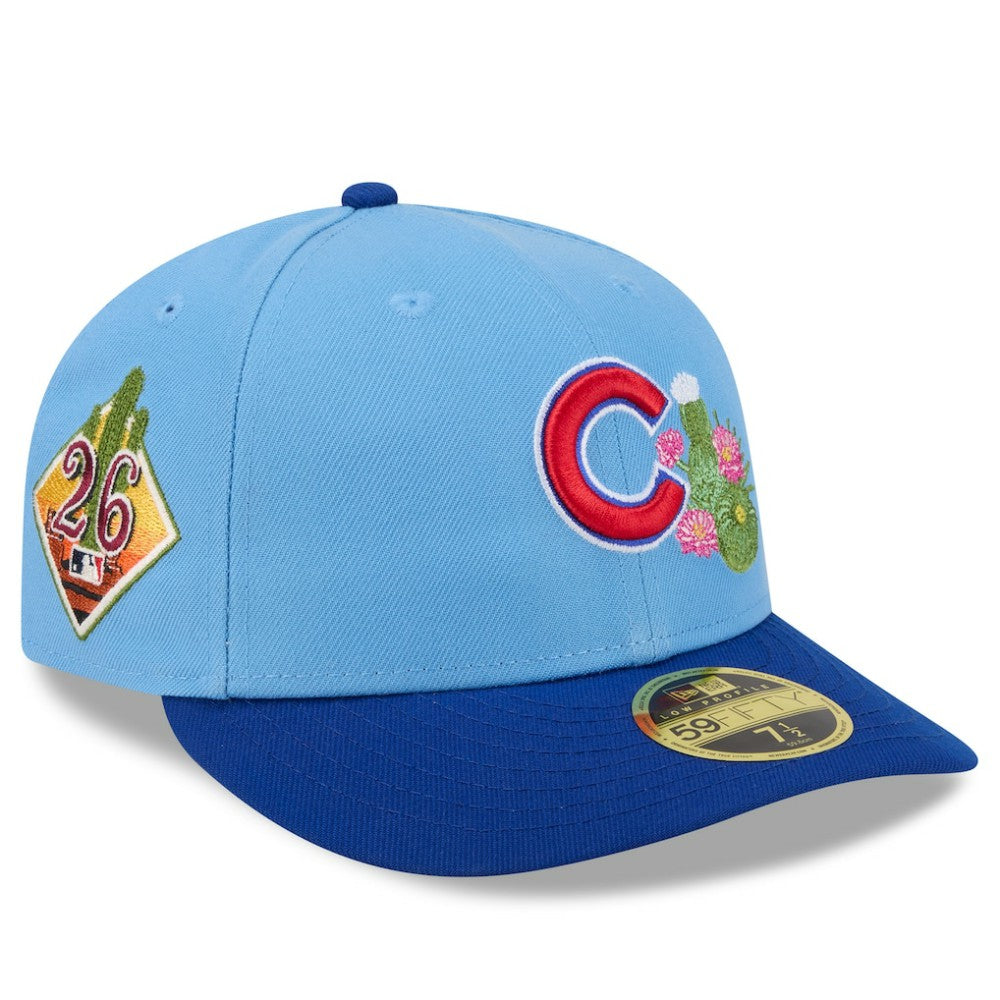 Light Blue/Royal Chicago Cubs New Era 2026 Spring Training Low Profile 59FIFTY Fitted Hat